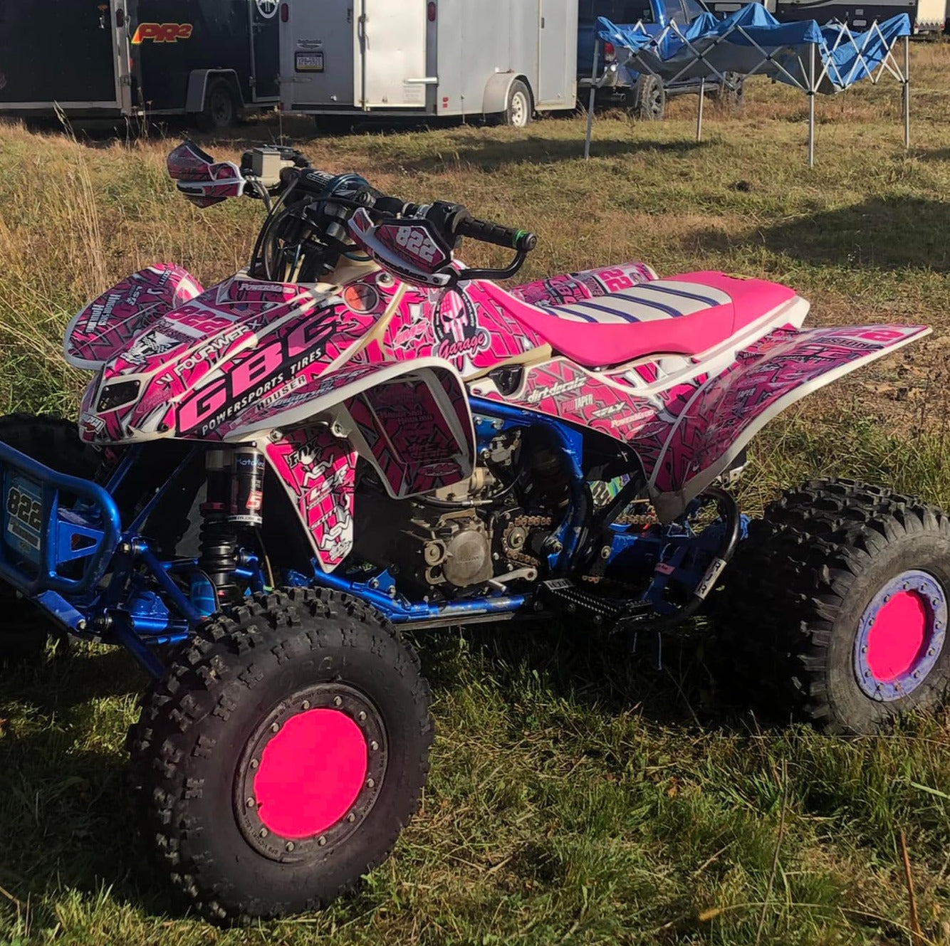 Eff Cancer ATV Graphics Kit