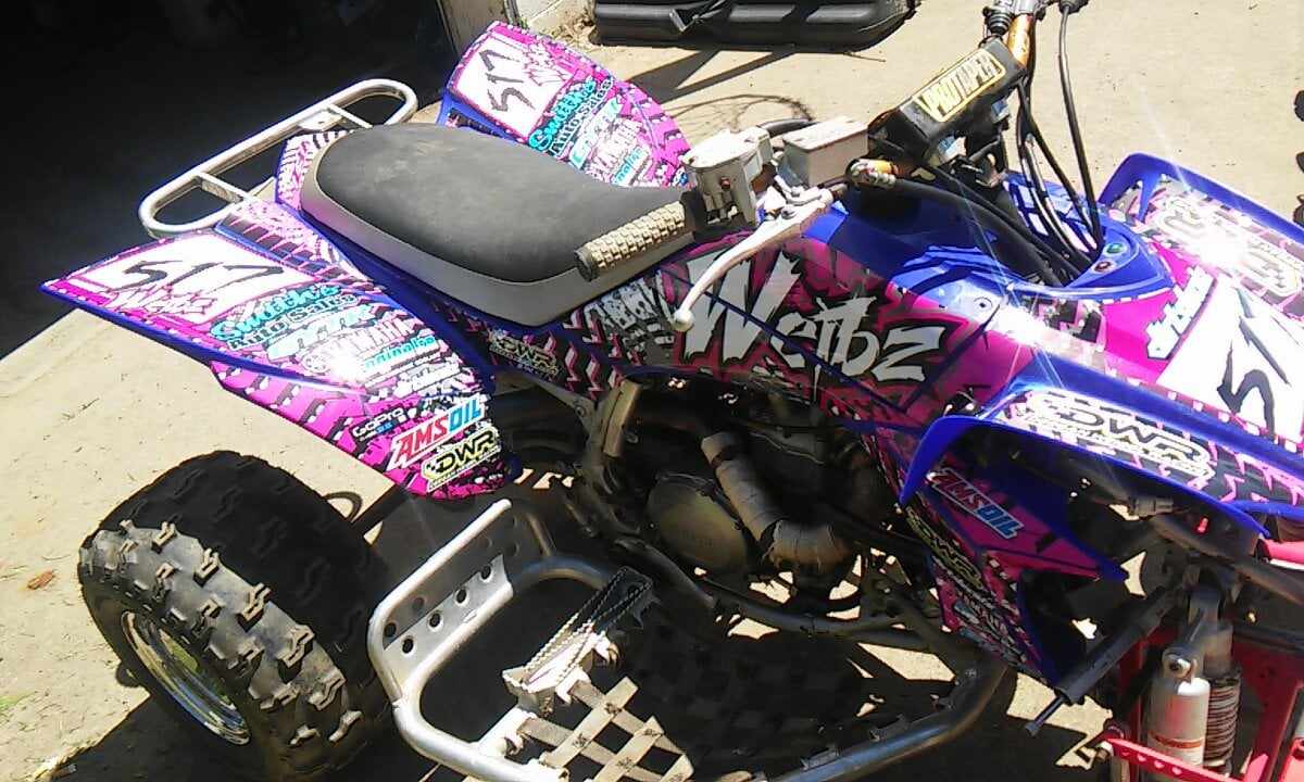 Splattered ATV Graphics Kit