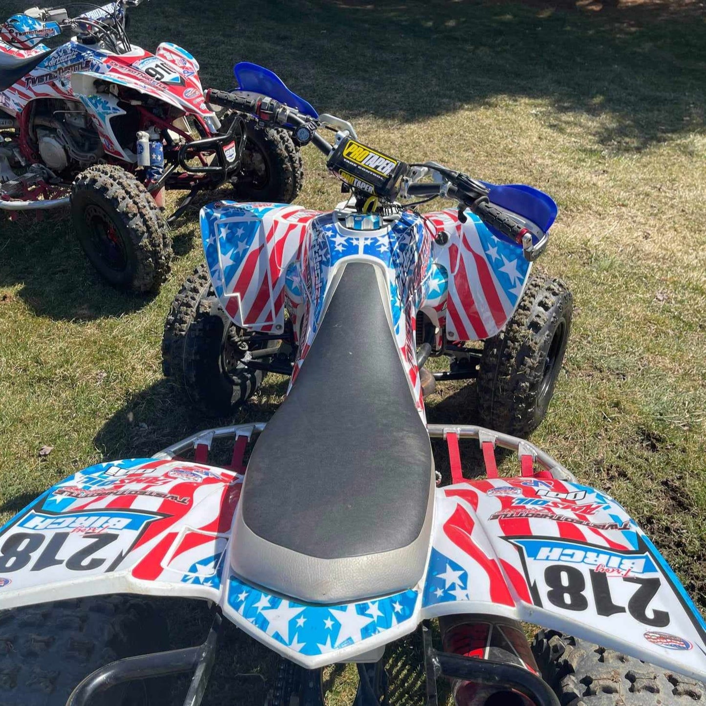 Captain America ATV Graphics Kit