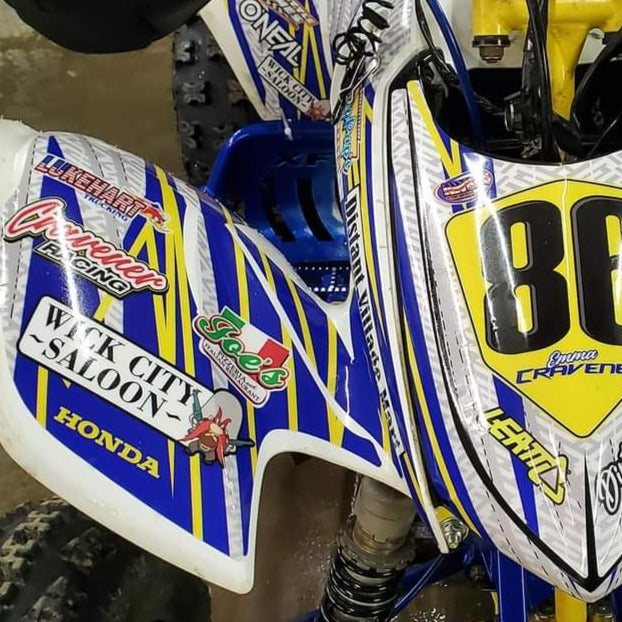 Zag ATV Graphics Kit