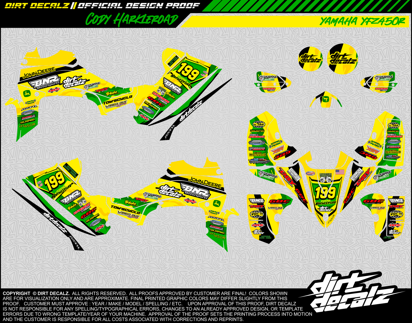 Oh Deer! ATV Graphics Kit