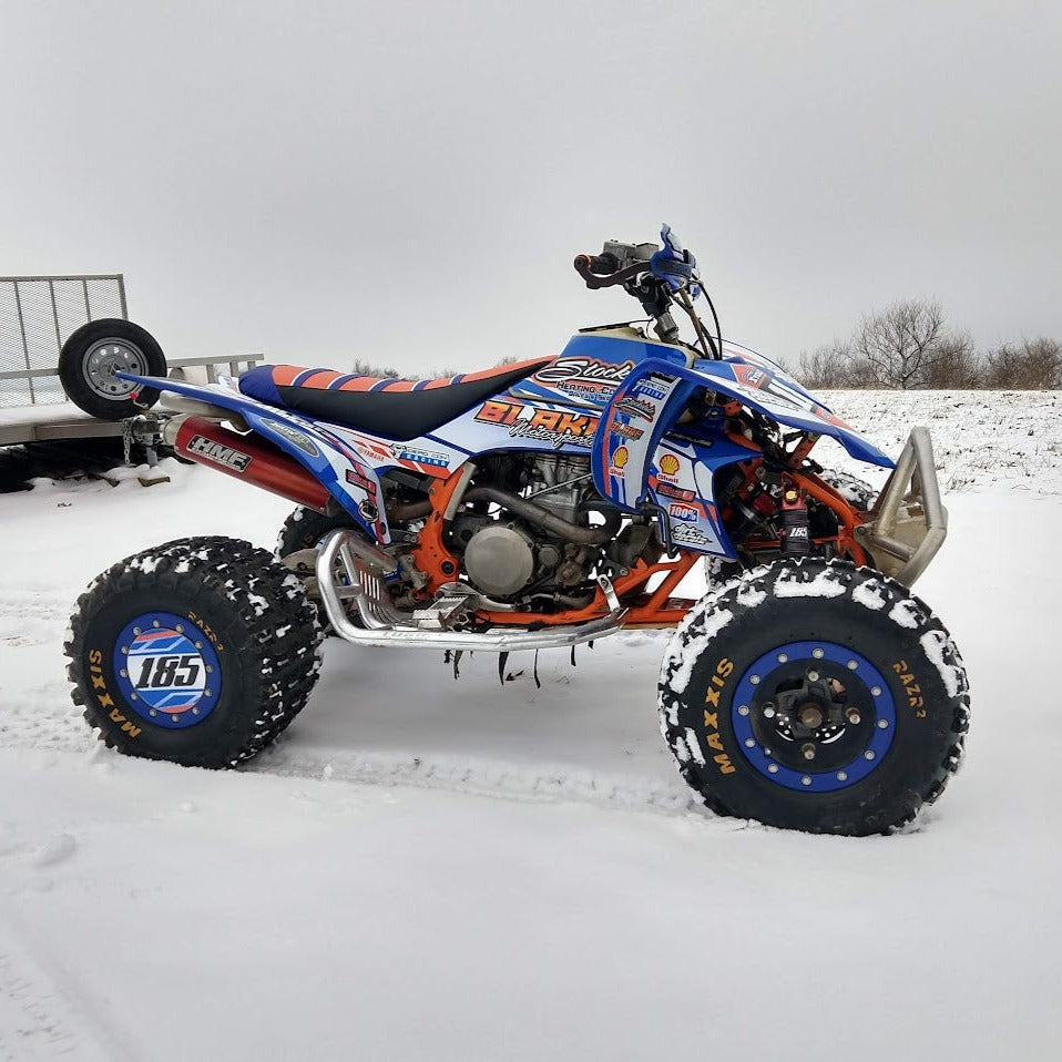 Blue Crew ATV Graphics Kit
