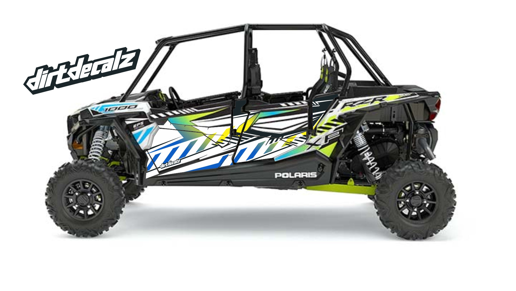 Door Graphics - Polaris XP4 1000 – Dirt Decalz