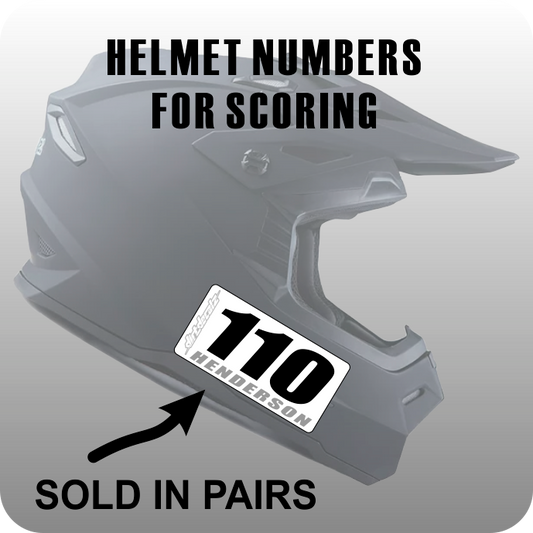 Helmet Numbers for Scoring